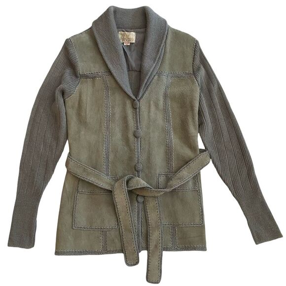 Vintage Exclusive Imports Suede Leather Jacket - Picture 3 of 8